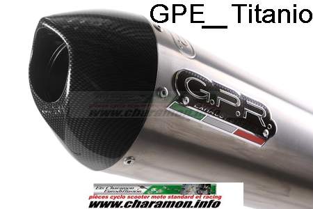 pot d'échappement GPR pour Aprilia  750 SHIVER 750 2008 à 2012 - Image 4